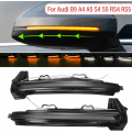Miniatyrbillede 1 af 5: For Audi A4 S4 A5 S5 RS4 RS5 Vandlys LED A4/S4 B9 2016-2019 Unik Gul 2 Stykker