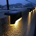 Miniatyrbild 3 av 5: LED-trädgårdsdekoration Utomhus Regnbeständig Trappstegsbelysning
