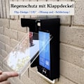 Miniatyrbillede 2 af 5: Regnbeskyttelse til video dørklokke, regnbeskyttelse, beskyttelse mod blænding, er egnet til de fleste video dørklokker, klokker af