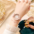 Miniatyrbillede 4 af 5: Kvindes Quartz Ur Automatisk Armbåndsur Diamant Urtavle Multifarvet Casual Ur