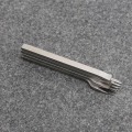 Miniatyrbillede 2 af 4: 4 stk./sæt Læderhåndværktøjssæt til håndsyning, stempling og sadelfremstilling (5 mm)