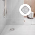 Miniatyrbillede 5 af 5: Hårfilter til brusebad, 10 stk. Universal hårfanger til brusebad, Gråt køkkenvaskfilter, med sugekop, Vaskfilter til vask, badeværelse, badekar, køkken