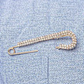 Miniatyrbillede 3 af 5: 4 stk. Damebrocher Sweater Brocher og Sjal Brocher med Krystal og Kunstig Perle, 2 Stilarter