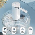 Miniatyrbillede 2 af 5: Elektrisk flaskedispenser (sølv): pumpe til drikkevandsflasker, USB-genopladelig, vanddispenser til flasker fra 3,8 til 18,9 liter, pumpe til