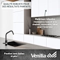 Miniatyrbilde 4 av 4: Hvit matt, ensfarget selvklebende folie, møbelfolie, selvklebende, 45cm x 2m, 160µm (tykkelse: 0,16 mm)