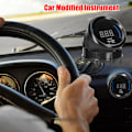 Miniatyrbillede 5 af 5: 52 mm udstødningsgas temperaturmåler, digitalt LED display af EGT bil udvendigt (40-120) ℃ x10 med bilsensorfunktion, lastbil, motorcykel