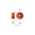 Miniatyrbild 2 av 4: Förpackning med 5 6 x 30 x 13 mm Kullagerhjul med U-spår - Orange