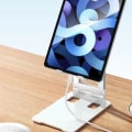 Miniatyrbild 5 av 5: Tablet Stand Fällbar Förvaring Skrivbord Lazy Live Douyin Teleskopisk Tablet Stand