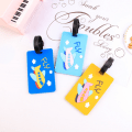 Miniatyrbilde 2 av 5: Bagasjelapper, 3 stk. Bagasjelapper PVC Bagasjelapper, Reisekoffert Bagasjelapper ID-lapper for visittkort, Reisetilbehør (Flerfarget)