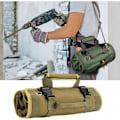 Miniatyrbillede 5 af 5: Hardware Rullet Khaki Menuiserie Menuiserie Taske Hardware Taske Taske med hardware af hardware af hardware opbevaring af opbevaring af værktøj