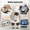 Miniatyrbild 4 av 5: 4 Stycken Smartphone Skärmklämma, Justerbar Metallklämma för Samsung, Huawei, Tablets, LCD-skärm