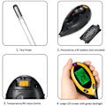 Miniatyrbilde 4 av 5: Jordtester for planter 4-i-1 pH-måler for sollys, fuktighetsmåler, pH-måler for planter