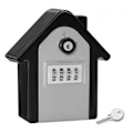 Miniatyrbild 1 av 4: Nyckelskåp Väggmonterad Säker Nyckelbox Nyckelbox med Digital Kod  Nödnycklar, Stor Nyckelsäker Box XL Format Utomhus Nyckelsäker för Hem, Kontor, F