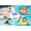 Miniatyrbillede 4 af 4: Udskiftningsfilterpatroner til Bestway VI, til Lay-Z-Spa Miami, til Coleman SaluSpa filtre 90352E Poolfilter (pakke med 4)