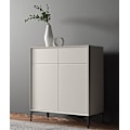Miniatyrbillede 2 af 5: 4 stk. 13 cm sorte metalmøbelben - til skab, sofa, sofabord, tv-skab og andre møbelben.