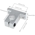 Miniatyrbillede 2 af 5: 4x SK16 Lineær Aksel Support 16mm CNC Lineær Bevægelse Kugle Slide Enheder Skinne Support Aksel Guide til 3D Printer Multi-akse Maskine