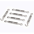 Miniatyrbillede 2 af 5: M6 Krog  Øje / C til o spændebøjle 304 Rustfrit stål, hardware kit til Wire Rope spænding Heavy Duty, til Solskærm, teltinstallation, anti - rust,