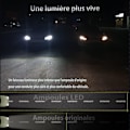 Pikkukuva 5 / 5: H4 LED-polttimo, 6500K valkoinen, 24 V auton kauko-/lähivalojen muunnossarja. (2 kpl)