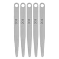 Miniatyrbild 1 av 4: 10 st Feeler Gauge 0,3 mm Tjockleksmätare 65MN Stål Metrisk Gap Mätverktyg, Enstaka Blad