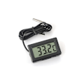 Miniatyrbillede 1 af 4: Digitalt LCD Termometer Temperaturmåler med ekstern probe til køleskab fryser akvarium - sort