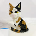 Miniatyrbillede 3 af 5: 1300 Stykker Mikro Dyre Byggeklodser Sæt, DIY Mini Mursten Legetøjs Sæt