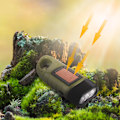 Miniatyrbild 5 av 5: Veva Handvevbar Ficklampa, Solcellsdriven LED-ficklampa