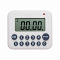 Miniatyrbild 1 av 5: Digital Kök Timer Magnetisk Nedräkning Matlagningstimer Klocka med Magnetisk Baksida och Klämma, Höglarm, Stor Display Minuter och Sekunder Direktinmatning