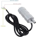 Miniatyrbilde 3 av 5: 12V nedsenkbar vannpumpe, 840L/H høystrøms pumper mikromotor vannpumpe for RV, dam, fisketank, akvariefontene