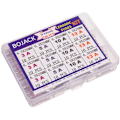 Miniatyrbillede 3 af 5: 4 Værdier 120 Stykker 3 5 10 13 A Ampere 240 V Volt Hohold Sector F 6.3x25 mm 0.25x1 tomme BS1362 Keramisk rørpatron med fs sortimentssæt