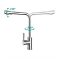 Miniatyrbilde 2 av 4: Universal roterende oppvaskmaskin kran for oppvaskmaskin (304 rustfritt stål roterende vannutløp)