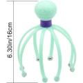 Miniatyrbild 2 av 5: Bläckfisk Claw Massager Plast Stressavlastare Verktyg Flexibel Huvud Massager för Djup Avkoppling Hår Stimulering och Stressavlastning