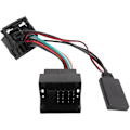 Pikkukuva 3 / 5: Bluetooth 5.0 langaton audioadapteri Aux-kaapelilla ja mikrofonin korvaus Ford Focus Mondeo Fiesta Fusion 6000CD -malleihin