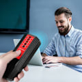 Miniatyrbillede 2 af 5: 150x55x30mm-digital optager detektor Dosimeter nuklear bærbar beta genopladelig røntgen genopladelig monitor til udendørs skrivebord B strålingsdetektor