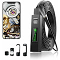 Miniatyrbilde 1 av 5: Kamera Endoskop WiFi Kamera Endoskopisk 1200p HD Kamera Inspeksjonskanal med LED-lys for iPhone/Android Mobiltelefon/Windows/Mac/Nettbrett/PC - (5m