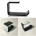 Miniatyrbilde 2 av 5: Hjelmholder, universell hjelmstøtte, selvklebende veggfeste, headsetstøtte med solid teip, for hodetelefoner og svart headset