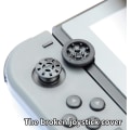 Miniatyrbilde 2 av 5: Svarte joystick-erstatningshetter for Nintendo Switch og Switch OLED (reservedeler)