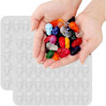 Miniatyrbillede 4 af 5: Slikmuslinger, mini chokoladeforme i form af et kranie til Halloween slik, karameller, gelé, chokolade