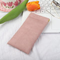 Miniatyrbillede 2 af 3: 2-pak Læder Brilleposer Bløde Solbrilleposer Klem Top Bærbar Brilleetui Unisex (Pink og Blå)