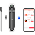 Miniatyrbild 1 av 5: Trådlös köttermometer 150 m Smart köttermometer för grillat kött, rök, ugn, kök, ip67, vattentät, intelligent styrning via applikation,