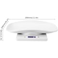 Miniatyrbillede 2 af 5: IC 10kg/1g digital vægt til små kæledyr for præcis måling