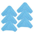 Miniatyrbillede 1 af 5: Triangulære udskiftningspuder til PurSteam ThermaPro Elite 12-i-1 dampmoppe og kompatible med PureClean XL rullende damprenser (6 stk.)