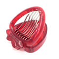 Miniatyrbillede 2 af 5: Jordbærslicer - Køkken Cutter Gadget - Køkkenredskab - Mini Slicer Cut - Rustfrit Stålblad