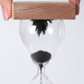 Miniatyrbillede 3 af 4: Ammetimeglas, h 14,5 cm x d 6 cm