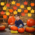 Miniatyrbild 2 av 5: Höstdekorationer Klassrum Höstvirvlar - Hösthem Dekor Thanksgiving Virvlar Höstfest Dekorationer Höstprydnader Hängande från taket