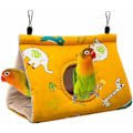 Miniatyrbillede 1 af 5: Hamp parrot varm fuglerede blød mac hums hængende legetøjsbur til parakit til calecstitte amazoner ketchere kanariefugl bur legetøj
