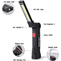 Miniatyrbillede 2 af 5: LED arbejdslampe LED LED WORK LED LED LED LAD LED Genopladelig LED Inspektionslampe Magnetisk Base 5 Tilstande Til Garage, Camping, Lille, 2 værelser, 2 værelser