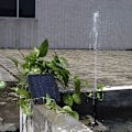 Pikkukuva 2 / 3: Harjaton aurinkovesipumppu lammikkoon, aurinkosuihkulähteeseen, vesipumppu aurinkopaneelilla 9V 2.5W 200L/H.