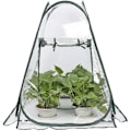 Miniatyrbilde 1 av 5: Mini Pop Up drivhus - Lite vintertelt for planter - Blomsterpotte - Mini drivhus - Vinterbeskyttelse for planter (70 x 70 x 80 cm)