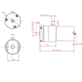 Miniatyrbilde 4 av 5: DC 12V mikro elektrisk vakuumpumpe 12V mini luftpumpe elektrisk motor
