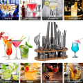 Miniatyrbild 2 av 5: Bartender Kit - Den perfekta hemmabartender-setet och martinishakern för den perfekta bartenderupplevelsen - Rolig present